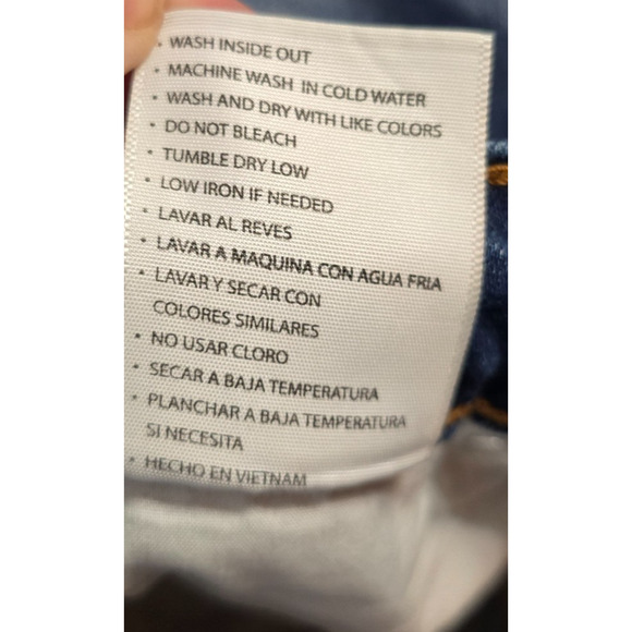 KanCan Jeans Women's 3 / 25 Blue Dark Wash Ankle Super Skinny Distressed - Picture 7 of 16